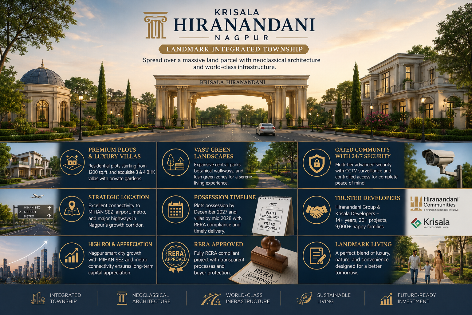 Krisala Hiranandani Nagpur - Luxury Township