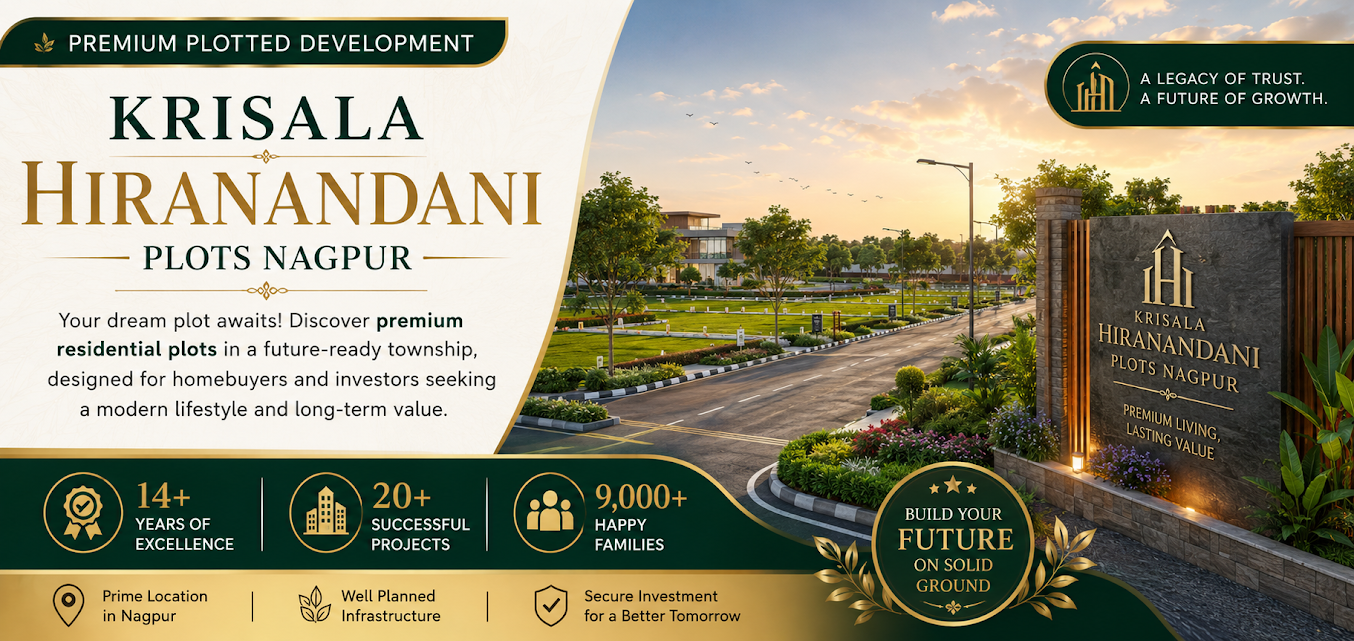 Krisala Hiranandani Plots Nagpur - Premium Plotted Development